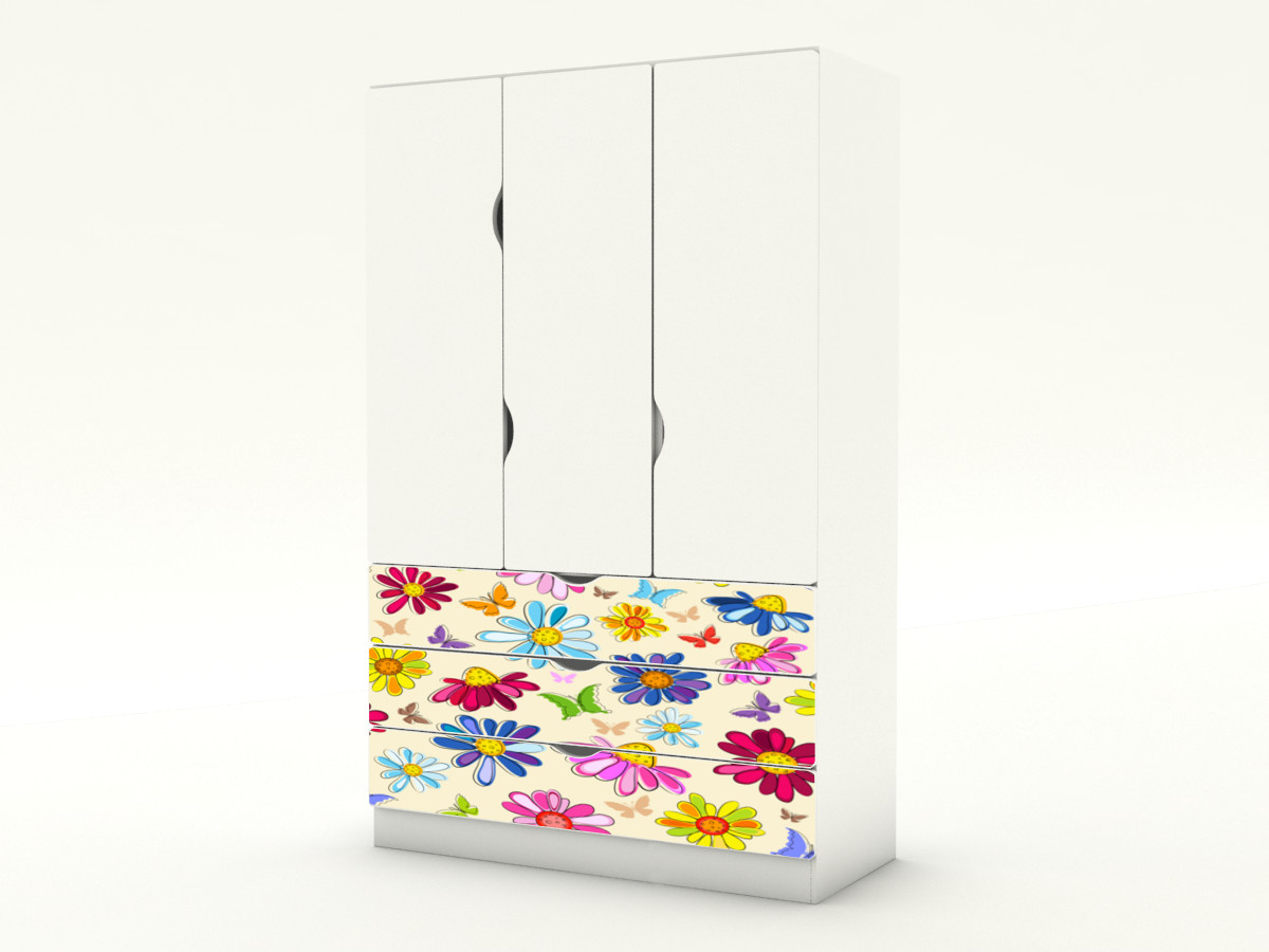 Becks skriňa 120 Sedmokrásky